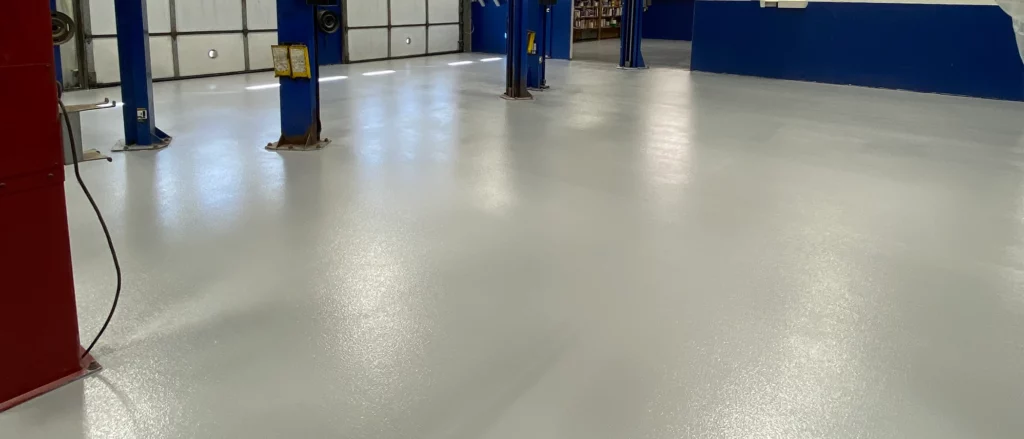 automotive epoxy flooring for commercial space