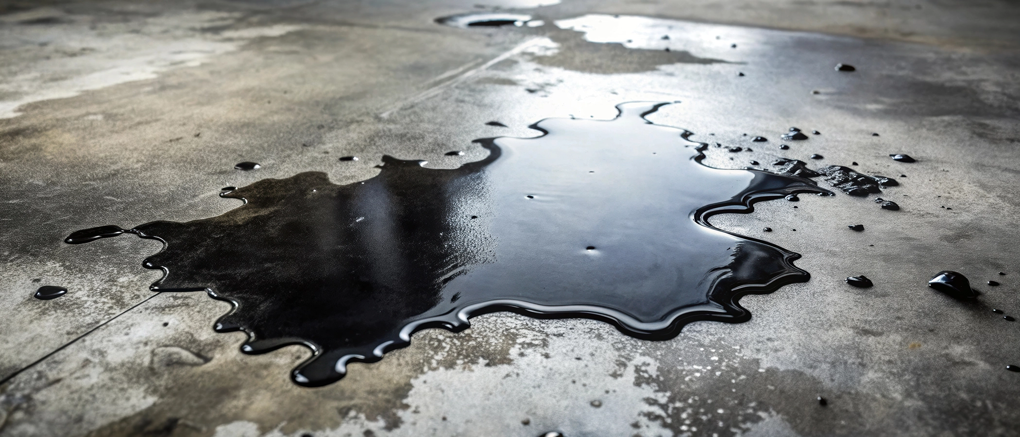 oil stain removal from polished concrete floor